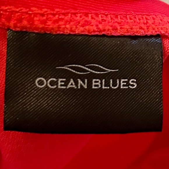 OCEAN BLUES, NWOT, Women’s Red Bathing Suit, Size Small - Picture 8 of 10